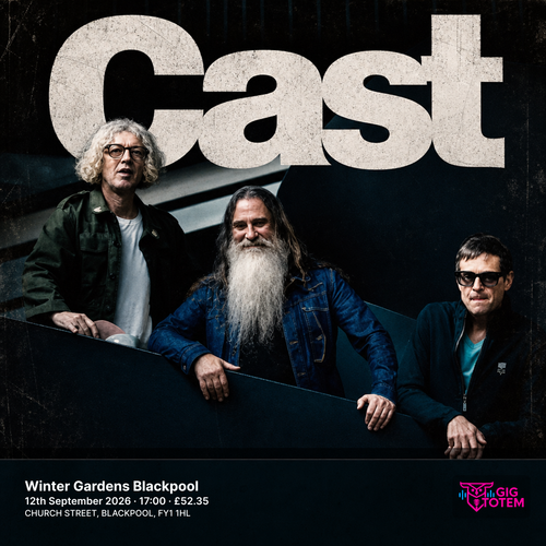 Cast at Winter Gardens Blackpool on 12 September 2026 gig poster