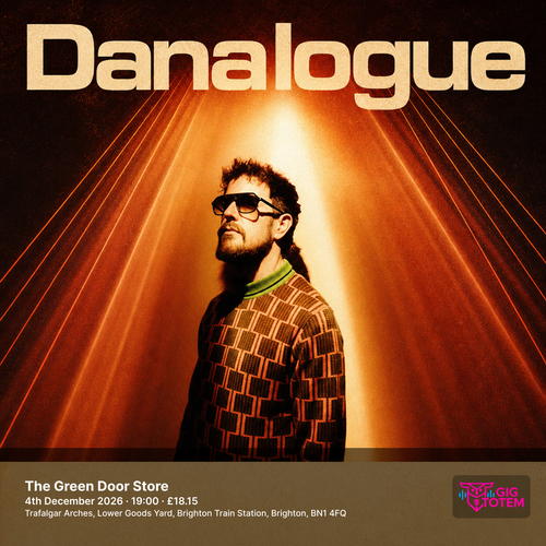 Danalogue at Green Door Store on 4 December 2026 gig poster