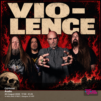 Vio-lence + Cutthroat Vio-lence at Audio on 4 August 2026 gig poster