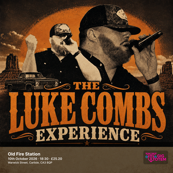 The Luke Combs Experience at Old Fire Station on 10 October 2026 gig poster
