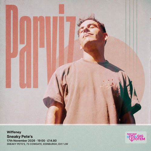 Parviz + Wiffeney Wiffeney, Parviz at Sneaky Pete's on 17 November 2026 gig poster
