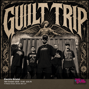 Guilt Trip Judiciary at Electric Bristol on 19 October 2026 gig poster