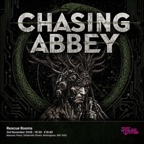 Chasing Abbey at Rescue Rooms on 3 November 2026 gig poster