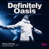 Definitely Oasis gig poster