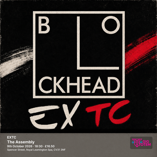 THE BLOCKHEADS + EXTC The Blockheads, Ian Dury & The Blockheads at The Assembly on 9 October 2026 gig poster