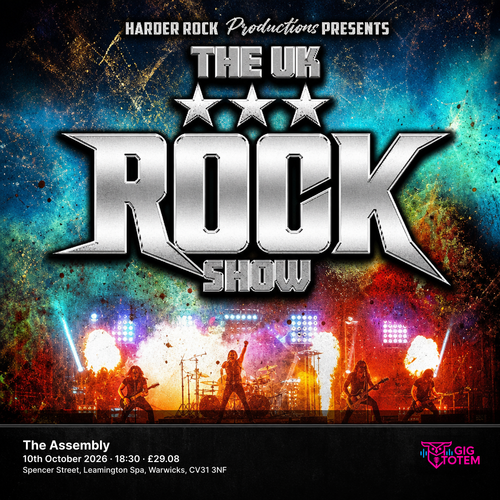 THE UK ROCK SHOW at The Assembly on 10 October 2026 gig poster