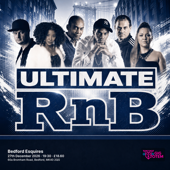 Ultimate RnB at Esquires on 27 December 2026 gig poster