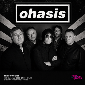 Ohasis at The Flowerpot on 14 November 2026 gig poster