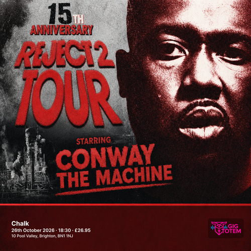 Conway the Machine / Mon 26 Oct / Chalk / Brighton at Chalk on 26 October 2026 gig poster