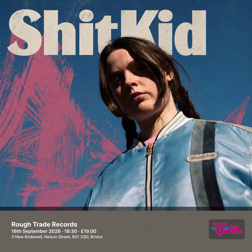 Shitkid at Rough Trade on 16 September 2026 gig poster