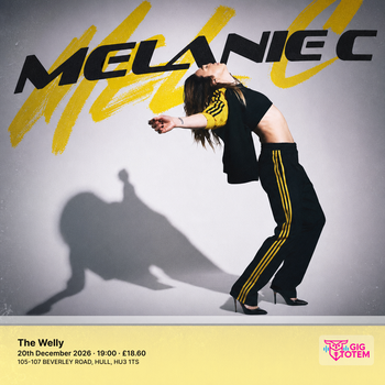 Mel C at The Welly on 20 December 2026 gig poster