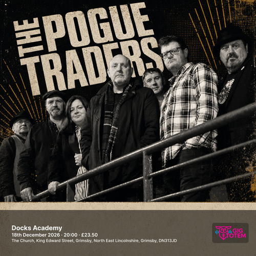 The Pogue Traders at Docks Academy on 18 December 2026 gig poster