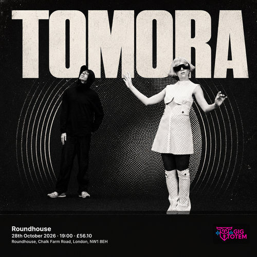 TOMORA at Roundhouse on 28 October 2026 gig poster