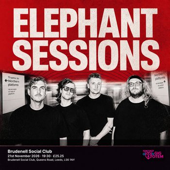 Elephant Sessions at Brudenell Social Club on 21 November 2026 gig poster