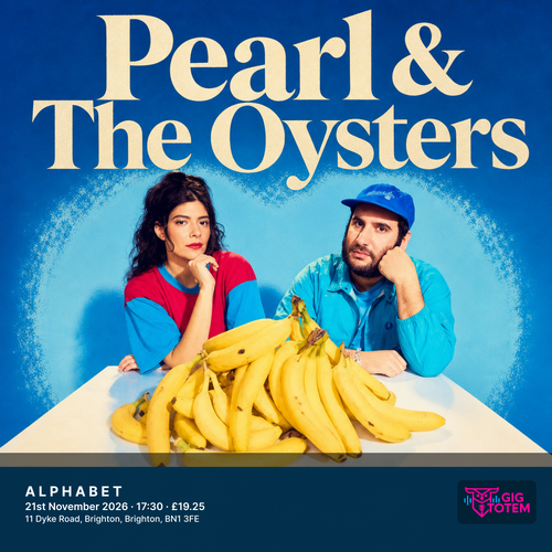 Pearl & The Oysters at ALPHABET on 21 November 2026 gig poster