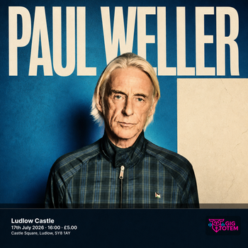 Paul Weller Miles Kane at Ludlow Castle on 17 July 2026 gig poster