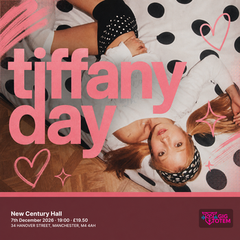 Tiffany Day at New Century Hall on 7 December 2026 gig poster