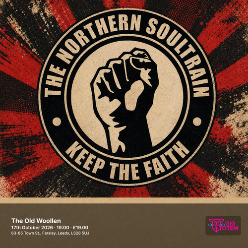 The Northern Soultrain at The Old Woollen on 17 October 2026 gig poster