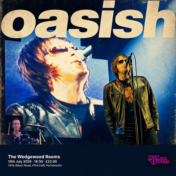 OASISH Stereotonics at The Wedgewood Rooms on 10 July 2026 gig poster