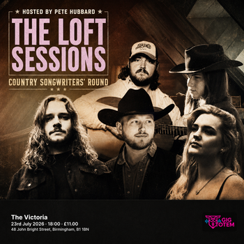 The Loft Sessions at The Victoria on 23 July 2026 gig poster