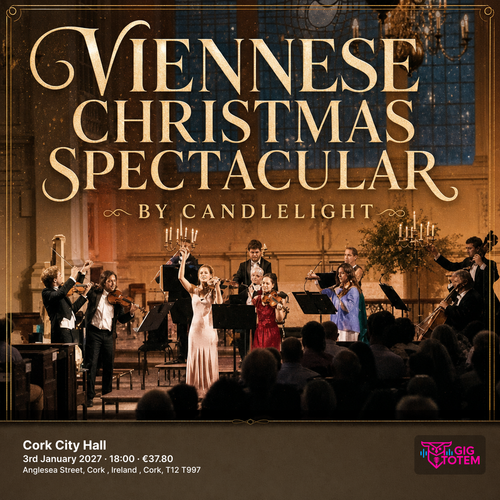 VIENNESE CHRISTMAS SPECTACULAR BY CANDLELIGHT at City Hall on 3 January 2027 gig poster