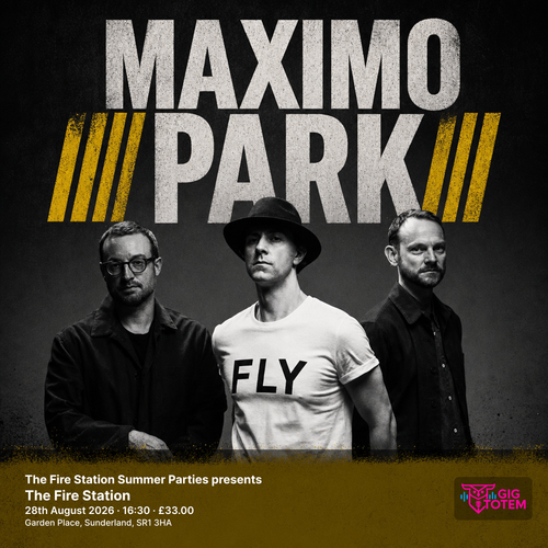 The Fire Station Summer Parties presents Maximo Park Maximo Park at The Fire Station on 28 August 2026 gig poster