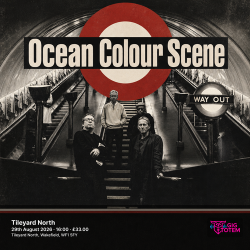 Ocean Colour Scene The Lilacs at Tileyard North on 29 August 2026 gig poster