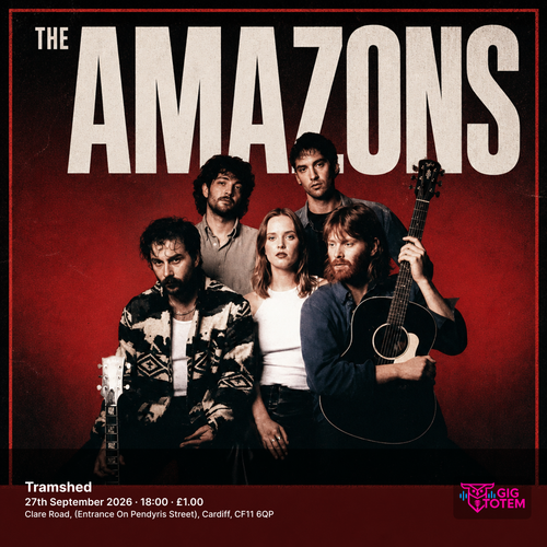 The Amazons at Tramshed on 27 September 2026 gig poster