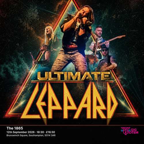 Ultimate Leppard at The 1865 on 12 September 2026 gig poster