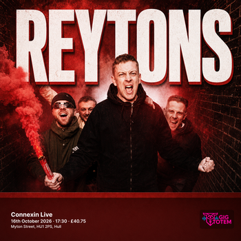 Reytons The Reytons at Connexin Live on 16 October 2026 gig poster