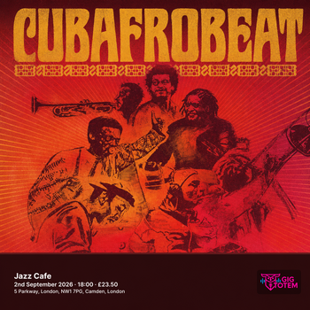Cubafrobeat Lokkhi Terra at Jazz Cafe on 2 September 2026 gig poster
