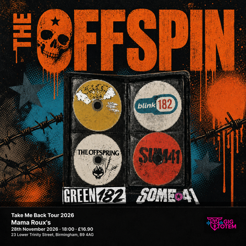 Take Me Back Tour 2026 The Offspin, Some 41 at Mama Roux's on 28 November 2026 gig poster