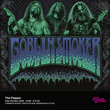 Goblinsmoker Ritual King at The Flapper on 24 October 2026 gig poster