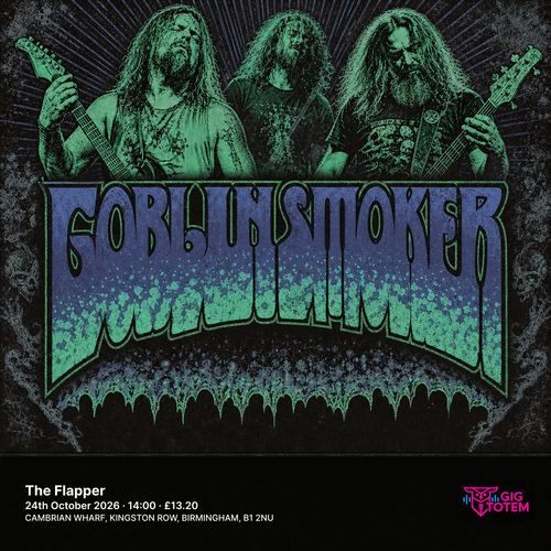 Goblinsmoker Ritual King at The Flapper on 24 October 2026 gig poster