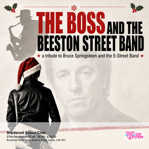 The Boss & The Beeston Street Band at Brudenell Social Club on 27 December 2026 gig poster