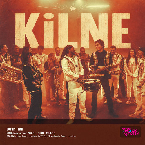 KiLNE at Bush Hall on 29 November 2026 gig poster