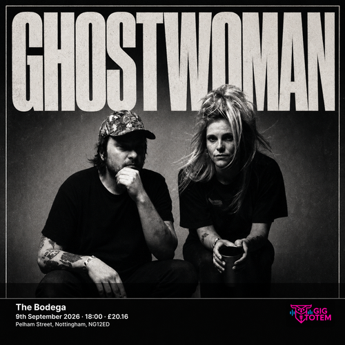 Ghostwoman Desert Liminal at The Bodega on 9 September 2026 gig poster