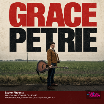 Grace Petrie at Exeter Phoenix on 24 October 2026 gig poster