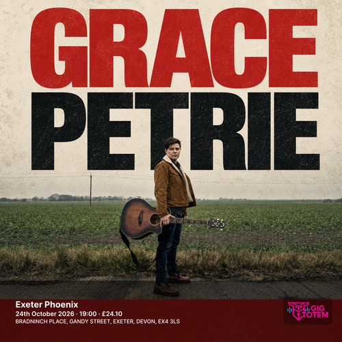 Grace Petrie at Exeter Phoenix on 24 October 2026 gig poster