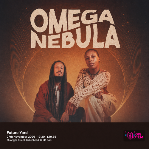 Omega Nebula at Future Yard on 27 November 2026 gig poster