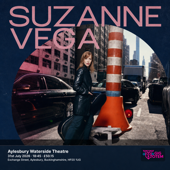 Suzanne Vega at Waterside Theatre on 31 July 2026 gig poster