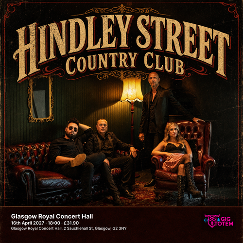 Hindley Street Country Club at Royal Concert Hall on 16 April 2027 gig poster