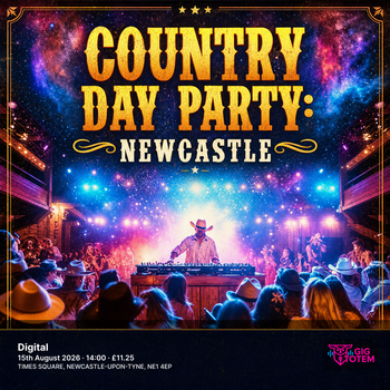 Country Day Party: Newcastle at Digital on 15 August 2026 gig poster