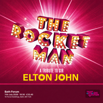 The Rocket Man - A Tribute To Elton John at Bath Forum on 11 July 2026 gig poster