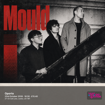 Mould at Oporto on 23 October 2026 gig poster