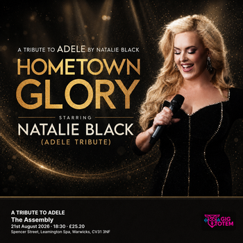 A TRIBUTE TO ADELE Natalie Black (Adele Tribute) at The Assembly on 21 August 2026 gig poster
