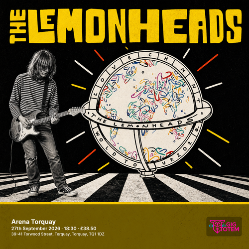The Lemonheads at Arena Torquay on 27 September 2026 gig poster