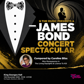 James Bond Concert Spectacular at King Georges Hall on 14 November 2026 gig poster