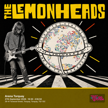 The Lemonheads at Arena Torquay on 27 September 2026 gig poster
