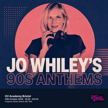 Jo Whiley's 90s Anthems at O2 Academy Bristol on 16 October 2026 gig poster